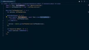 67 Первый набор тестов начало работы