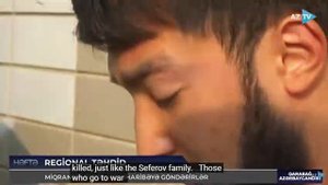 Азербайджанское государственное телевидение показывает "варварские бомбардировки" Украины Россией