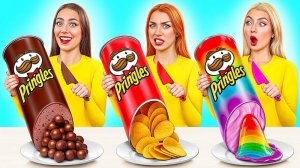 Мармеладная еда vs Настоящая еда vs Шоколадная еда Челлендж _ Смешные Моменты
