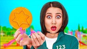 🐙 Игра в кальмара: челлендж с сотами в тюрьме 🍬