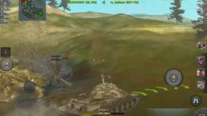 World of Tanks Blitz "ИС-7" - добрый дед (android)