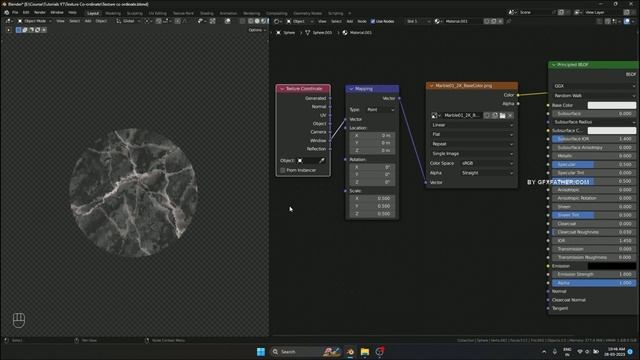Part 1 - Understanding Texture Coordinate Node for PBR and Procedural Textures