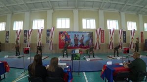 Рывок гири Рябков Бобров Балдин Чемпионат ВС РФ по гиревому спорту 2025