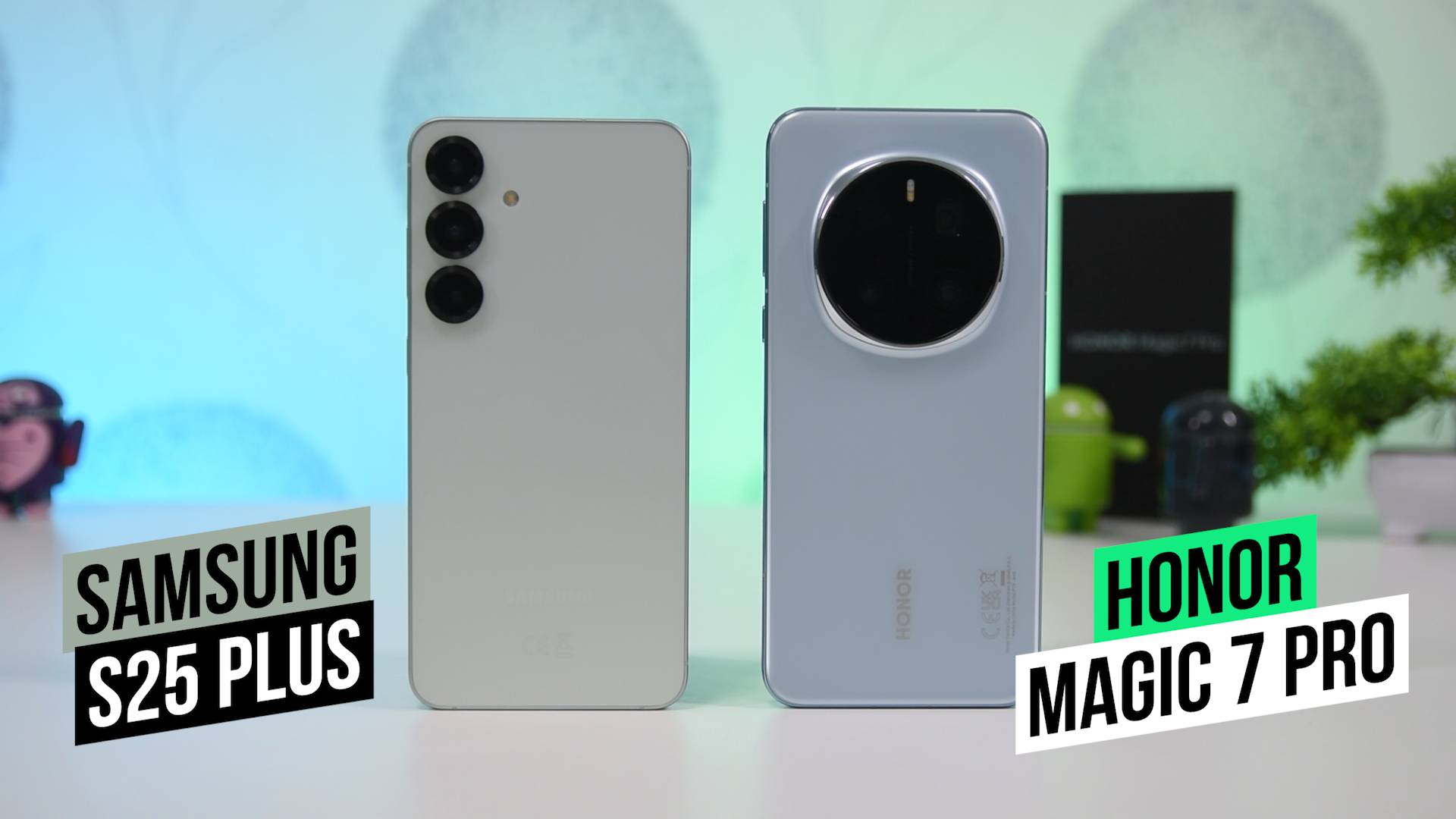 Honor Magic 7 Pro - Samsung Galaxy S25 Plus Что выбрать? смотреть онлайн