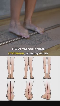 Ты занялась стопами и получила… Подпишись и читай описание ✅