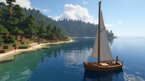🌲⛵ В путь за древесиной: отплываем с причала!