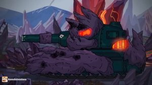 HomeAnimations – Мультики про танки  ВСЕ СЕРИИ истории КВ-6 ： От воина до Берсерка - Мультики про та