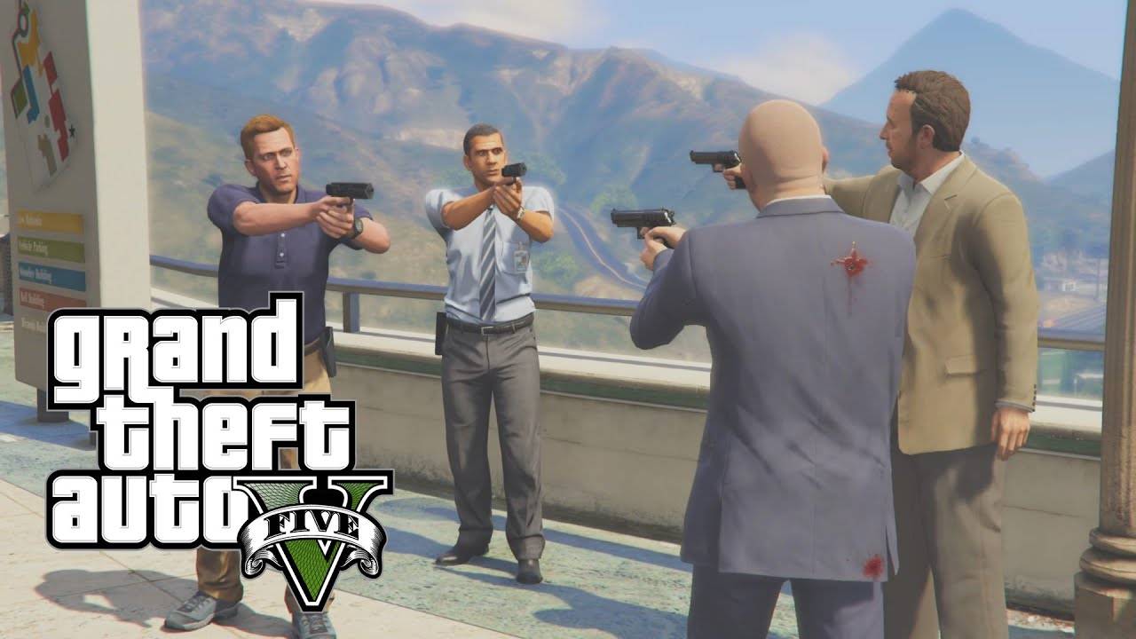 Прохождение ГТА 5 (Grand Theft Auto V) #32 Война с законом #gta5 #топыкатегорий #гта5