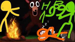99 ночей в лесу играю за медика
