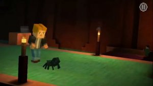 Minecraft: Story Mode Прохождение игры на Android - Эпизод 3 - Да где оно? #7