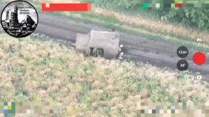 🎮Дроновод 39 бригады работает по всушному транспорту, препятствуя логистике противника…