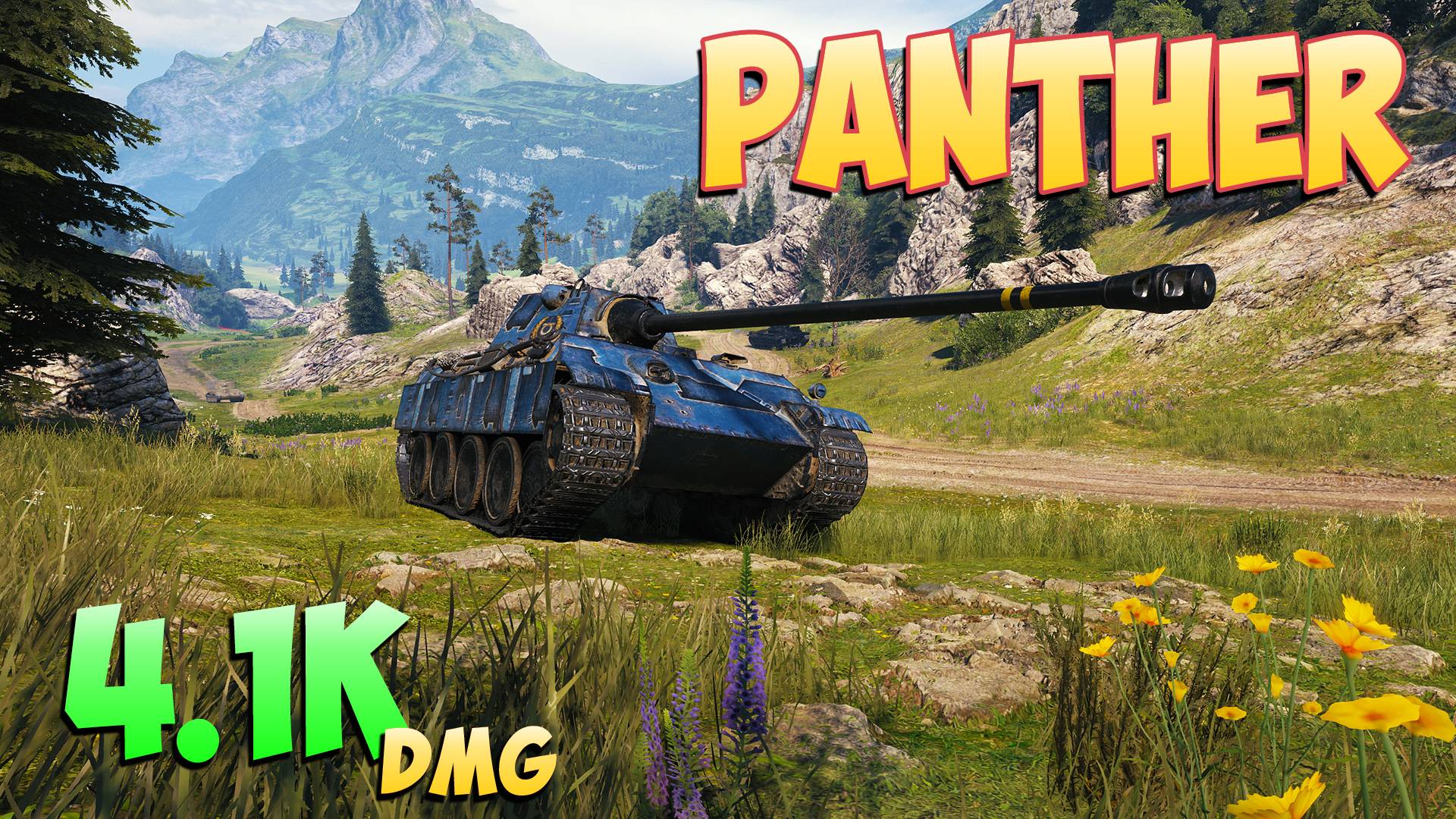 Panther • Безумная игра! - 7 Фрагов 4.1K Урона • Мир Танков
