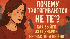 Повторяешь один и тот же сценарий в любви? Не случайно! Как выйти из сценария несчастных отношений
