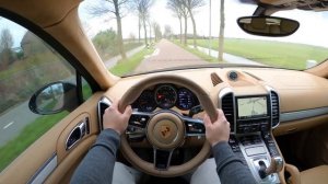 Porsche Cayenne 958.2 2015 [ 4.8 л. 519 л.с.] POV TEST DRIVE
