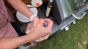 Готовим на газовом гриле AESTO 11103