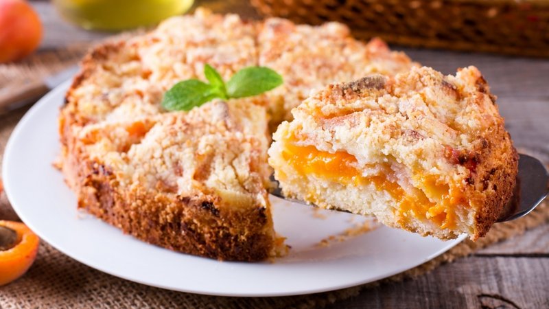 НЕЖНАЯ ЗАПЕКАНКА С АБРИКОСАМИ 🍑