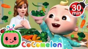 Yes Yes Vegetables Song! + Healthy Meals and Foods for Kids! + MORE CoComelon Nursery Rhymes