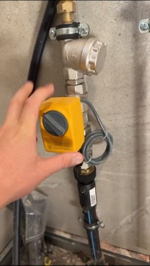 💧 Автоматический кран на вводе воды в дом