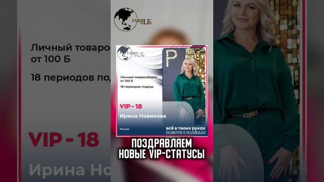 Поздравляем лидеров с новыми VIP-статусами 🥳