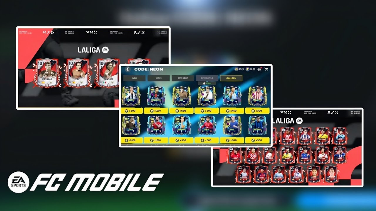 НОВОЕ СОБЫТИЕ "LALIGA" . ВТОРАЯ НЕДЕЛЯ "NEON" В FC MOBILE смотреть онлайн