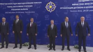 Фотографирования глав внешнеполитических ведомств государств-членов ОДКБ, Чолпон-Ата, 30 июня 2025