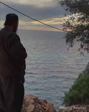 Русские монахи на греческой горе Афон. Георгий Кавказ