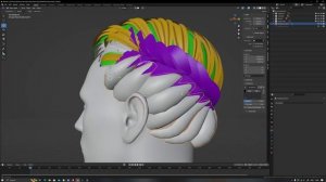 Realtime Hair Cards Tutorial ： 07 Style3