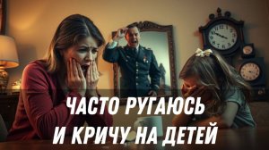Терапевтический разбор "Часто ругаюсь и кричу на детей"