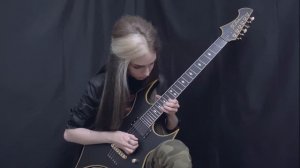 NECROPHAGIST - Diminished to B - guitar cover ( Lorane Vailfor )