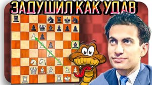 Михаил Таль задушил соперника как удав. Сильный урок от чемпиона. Шахматы