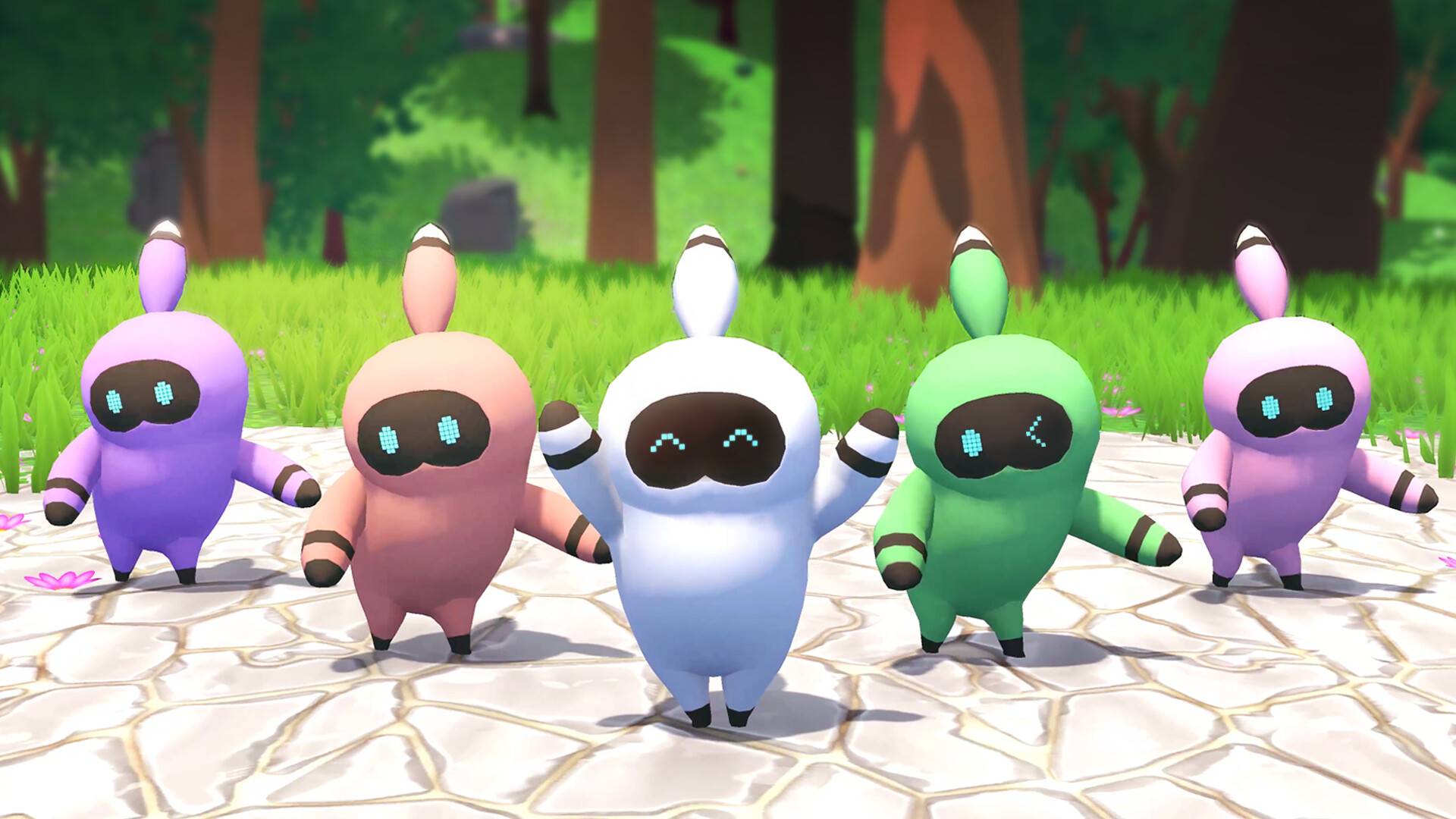 РОБОТЫ СТРОЯТ ДЕРЕВНЮ смотреть онлайн