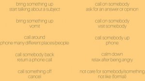 Фразовые Глаголы 3 Phrasal Verbs 3