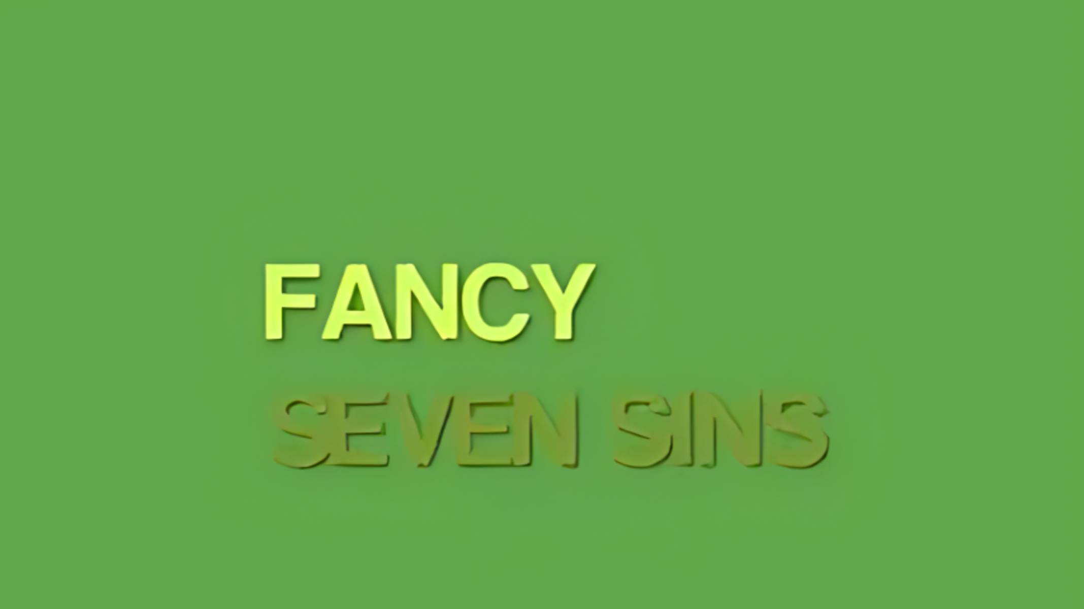 «ITALO DISCO 80s» Fancy - Seven Sins