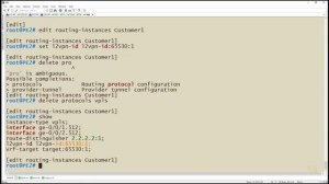 07. Configure the Routing Instance