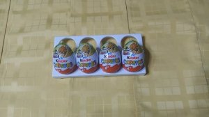 Открываем Киндер сюрпризы Натунс №8. Opening Kinder surprises Natuns №8.