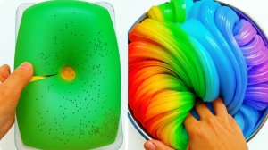 Слаймы, Игры со слаймами 🎨 Волшебная текстура!