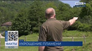 Учения по тушению лесных пожаров прошли в Сочи