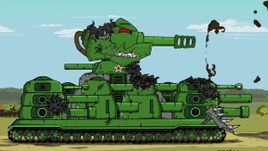 КВ-44М vs Отец Левиафана - Мультики Про Танки