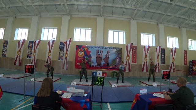 Рывок гири Бенидзе Фирса Кутенкова Чемпионат ВС РФ Смоленск 2025