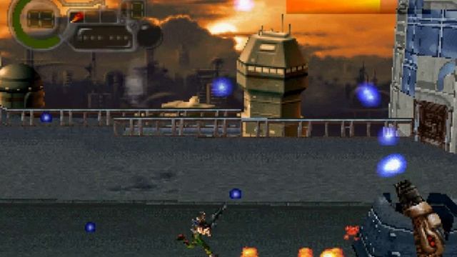 Contra VIII. 01. Босс Пушка 1