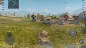 Wot Blitz Т-150 - тащим (android)