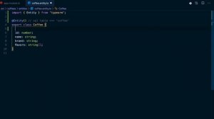 24 Создание сущности TypeORM