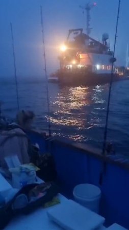 Неудачная ночная рыбалка во Владивостоке