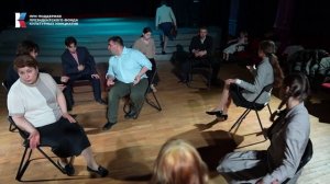 Фрагмент спектакля
«Иммерсивный спектакль-эксперимент Горожане: судьба по имени Завод»!