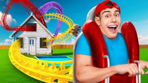 🎢 Я построил парк аттракционов дома 🤯 это безумие!
