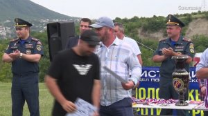 Закрытие 69-х Республиканских туристско-краеведческих соревнований в Казбековском районе