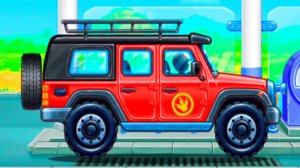 Мультик про машинки - Раскопки динозавров