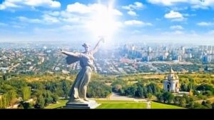 Родина-мать зовёт! Скульптура, Героям Сталинградской битвы на Мамаевом кургане в Волгограде. Высота
