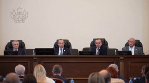 Принял участие в 62-ой пленарной сессии ЗСК