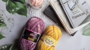 Распаковка!!! 🧶🧶🧶Пряжа и книги📚!